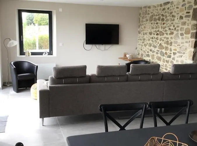 Prázdninový dům Grange Renovee A Neuf Avec Vue Sur La Baie Tourville-sur-Sienne